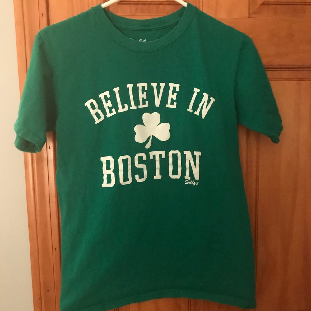 Believe in Boston Shirt St. Patricks day